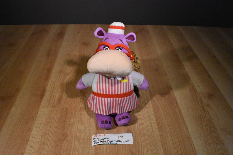 Disney Doc McStuffins Talking Nurse Hallie Hippo Plush