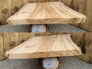 Live Edge Paper Birch Wood Slab - w/curl (