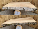 Live Edge Paper Birch Wood Slab - w/curl (