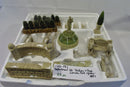 Department 56 Dickens' Village 1997 Camden Park Square - 21 pc + 2 Extras