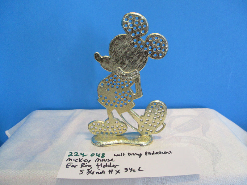 Walt Disney Metal Mickey Mouse Earring Holder