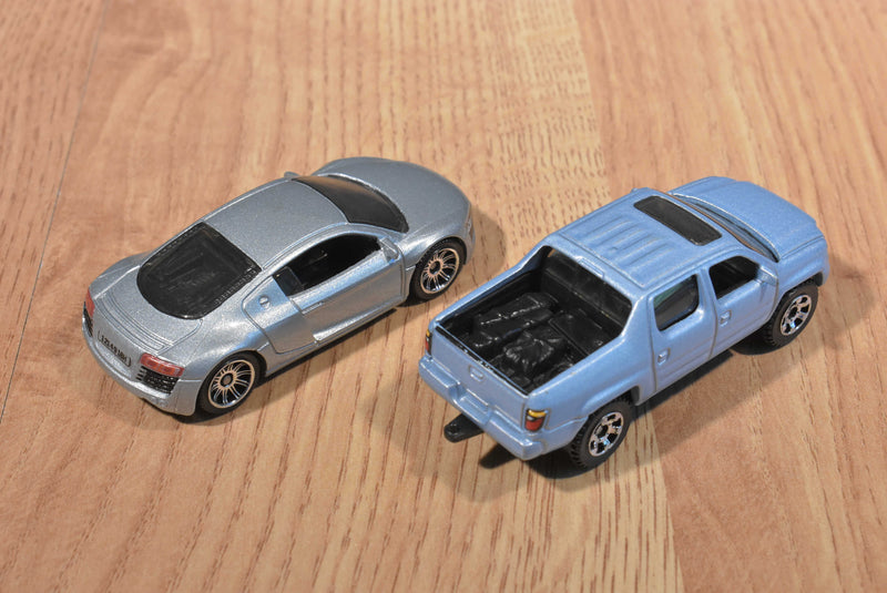Mattel Matchbox 5 Cars Morgan Opel Audi 2 Honda trucks
