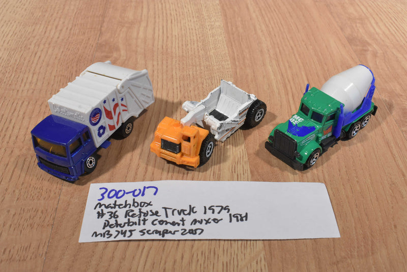 Matchbox 3 Trucks