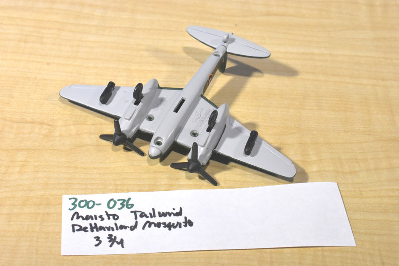 Maist Tailwinds Die Cast De Haviland Mosquito WWll British Military Aircraft