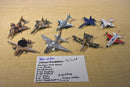 Zylmex Zee Toys 9 Fighter War Air planes