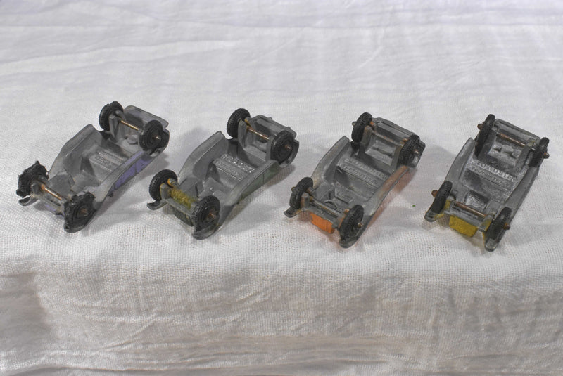 Tootsie Toy 4 Roadsters, 5 T-Bucket Hot Rods, 1 Hot Rod Truck