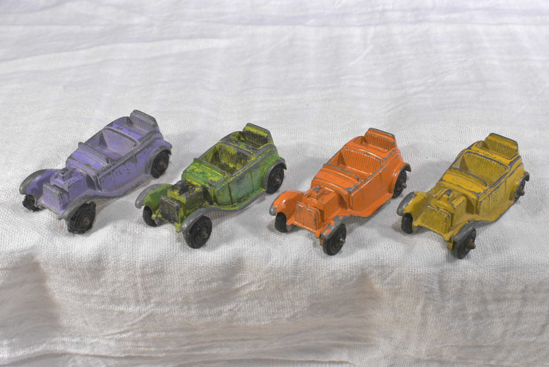 Tootsie Toy 4 Roadsters, 5 T-Bucket Hot Rods, 1 Hot Rod Truck