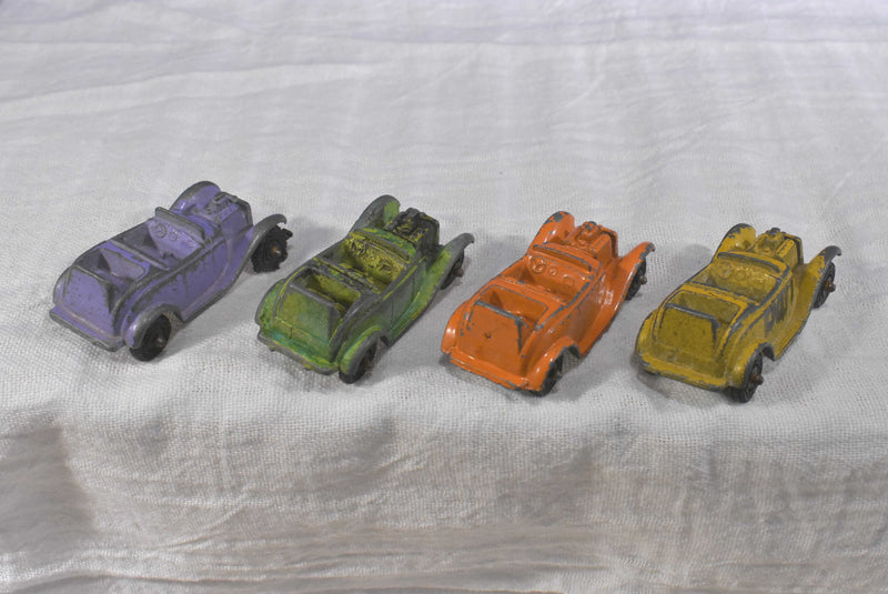 Tootsie Toy 4 Roadsters, 5 T-Bucket Hot Rods, 1 Hot Rod Truck