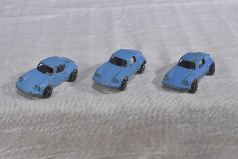 Tootsie Toy 7 Porsche Cars