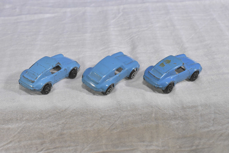 Tootsie Toy 7 Porsche Cars