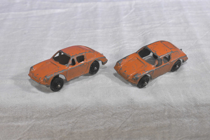 Tootsie Toy 7 Porsche Cars