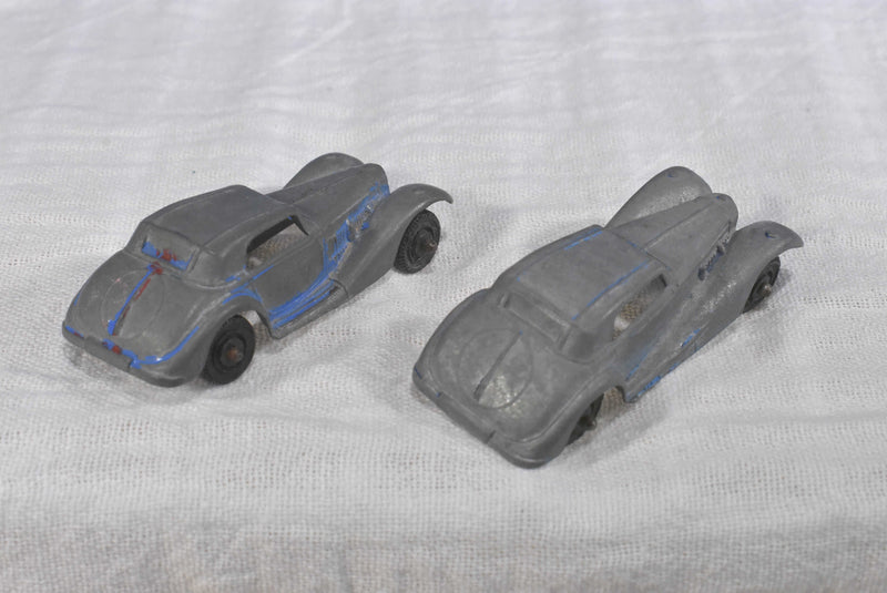 Tootsie Toy 5 1939 Mercedes Cars