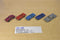 Tootsie Toy 3 Mercedes Roadsters, 1 Red Mazda, 1958 Plymouth