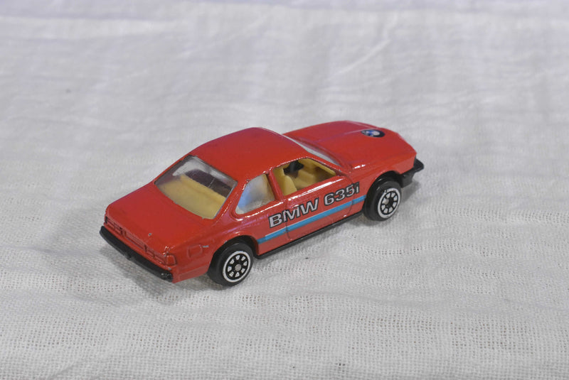 Tootsie Toys Black Porche T 151-2 and Red BMW 635i