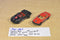 Tootsie Toys Black Porsche T 151-2 and Red BMW 635i # 104