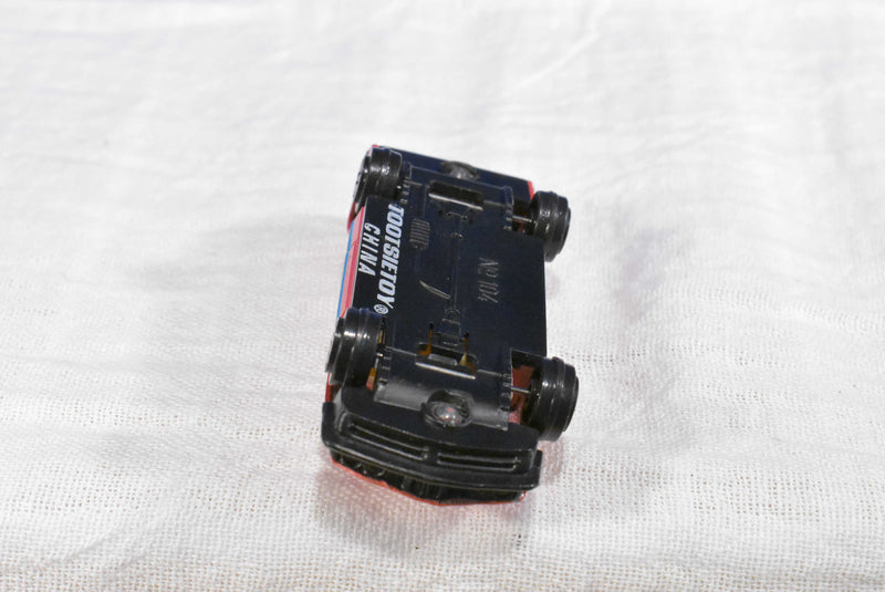 Tootsie Toys Black Porsche T 151-2 and Red BMW 635i