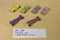 Tootsie Toy 4 Roadsters and 2 Wedge Dragsters