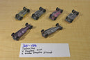 Tootsie Toy 4 Roadsters and 2 Wedge Dragsters