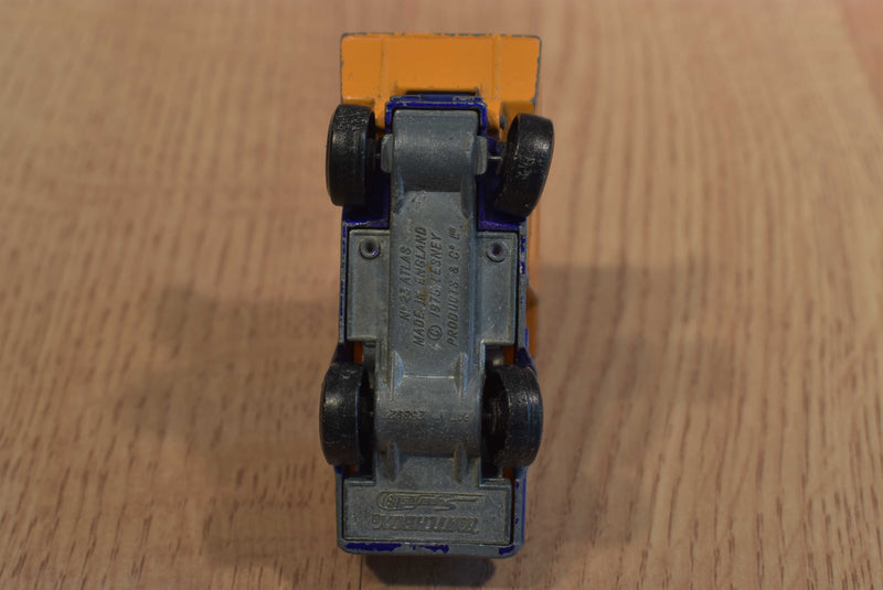 Mattel Matchbox Superfast Lesney 4 trucks Toe Joe, Atlas, Faun, Ergomatic Cab