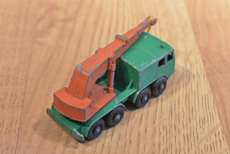 Mattel Matchbox Superfast Lesney 4 Trucks Skip, Dump, Crane