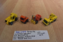 Mattel Matchbox Superfast Lesney 4 Trucks Cab, Jacklift, Forklift, Crane