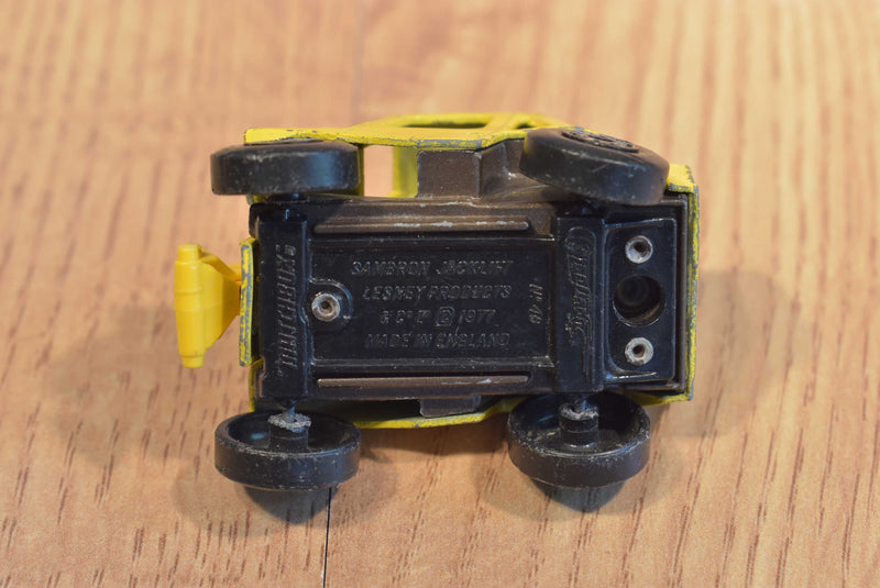 Mattel Matchbox Superfast Lesney 4 Trucks Cab, Jacklift, Forklift, Crane