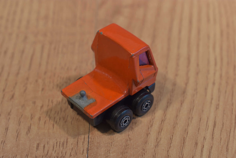 Mattel Matchbox Superfast Lesney 4 Trucks Cab, Jacklift, Forklift, Crane