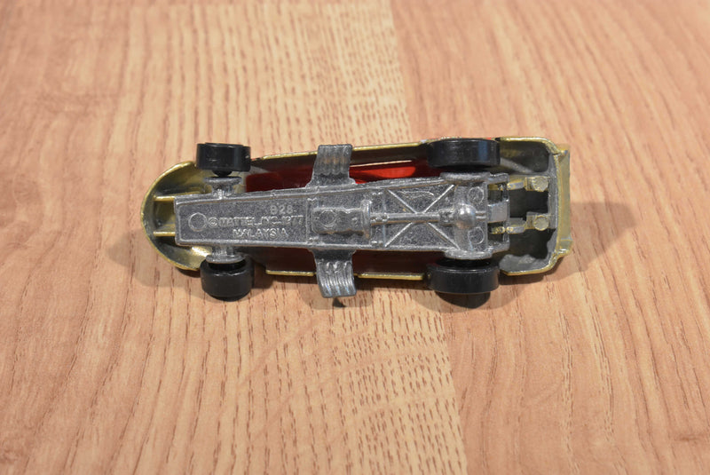 Mattel Hot Wheels Redline Gold Mongoose Race Car 1996/1977