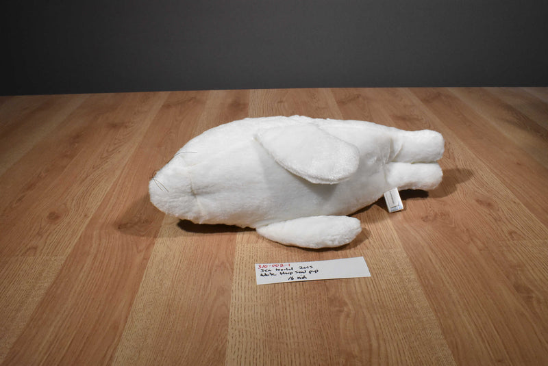 Sea World White Harp Seal Pup 2015 Plush