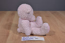 Preferred It's A Girl Pink Teddy Bear Rattle 2000 Beanbag Plush