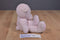 Preferred It's A Girl Pink Teddy Bear Rattle 2000 Beanbag Plush