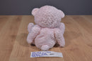 Preferred It's A Girl Pink Teddy Bear Rattle 2000 Beanbag Plush