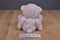 Preferred It's A Girl Pink Teddy Bear Rattle 2000 Beanbag Plush