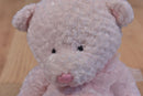 Preferred It's A Girl Pink Teddy Bear Rattle 2000 Beanbag Plush