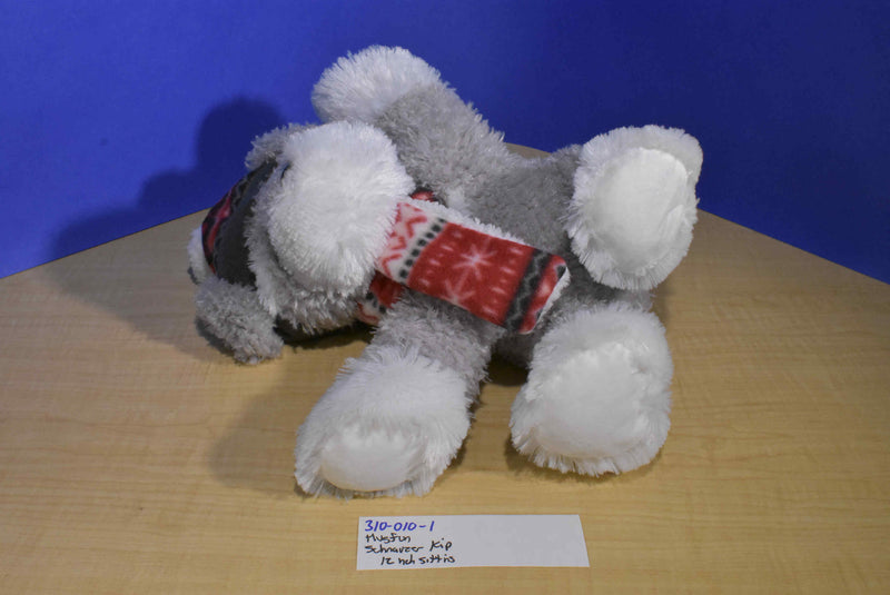 Hugfun Kip Schnauzer Puppy Beanbag Plush