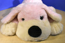 FAO Schwarz Penelope The Pup Pink Beige Plush