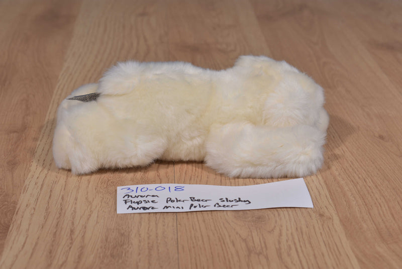 Aurora Flopsies Slushie Polar Bear and Mini Baby Beanbag Plushes