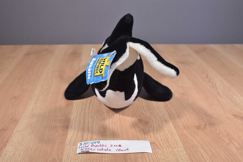 Wild Republic Orca Killer Whale 2002 Plush