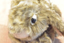 Walmart Brown Mottled Bunny Rabbit Beanbag Plush