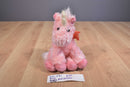 Russ Lucky Pink Unicorn Beanbag Plush