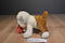Aurora People Pals Bulldog Puppy Dog With Red Heart Pillow Plush