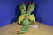 Build-A-Bear How To Train Your Dragon Green Yellow Dragon Belch and Barf 2016 Plush