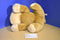 FAO Schwarz Patrick The Pup Brown Beige Plush