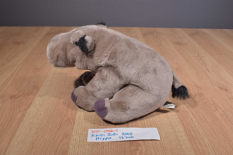 K & M Hippo 2005 Beanbag Plush