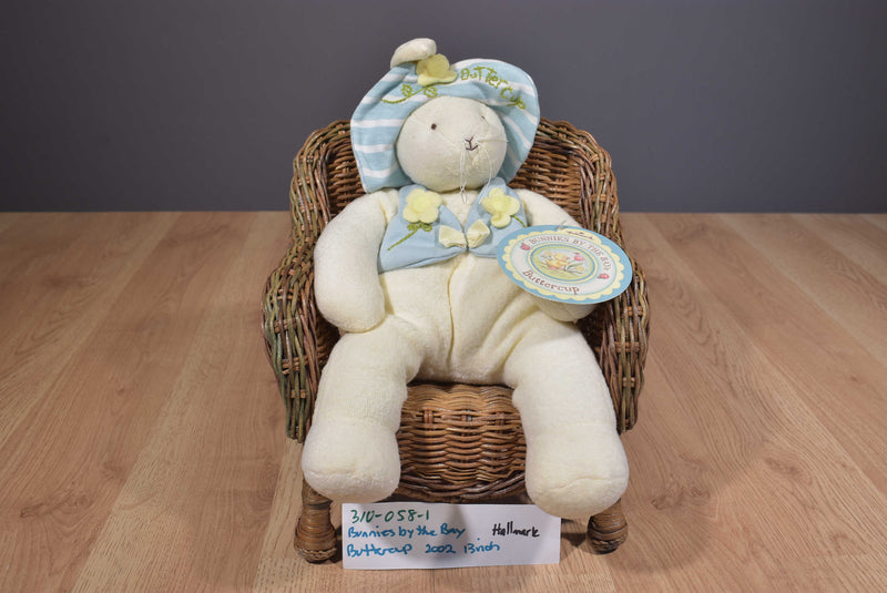 Hallmark Bunnies by the Bay Buttercup 2002 Beanbag Plush