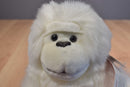 Russ Mambo White Monkey With Red Heart Beanbag Plush