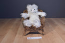 Pottery Barn Kids White Cat 2013 Beanbag Plush