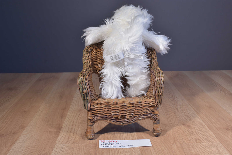 Pottery Barn Kids White Cat 2013 Beanbag Plush