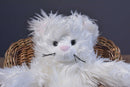Pottery Barn Kids White Cat 2013 Beanbag Plush