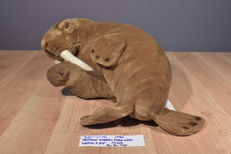 Bon-Ton National Wildlife Federation Walrus and Calf 1996 Plush